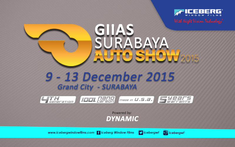 Iceberg Window Films Hadir di GIIAS Surabaya Auto Show 2015