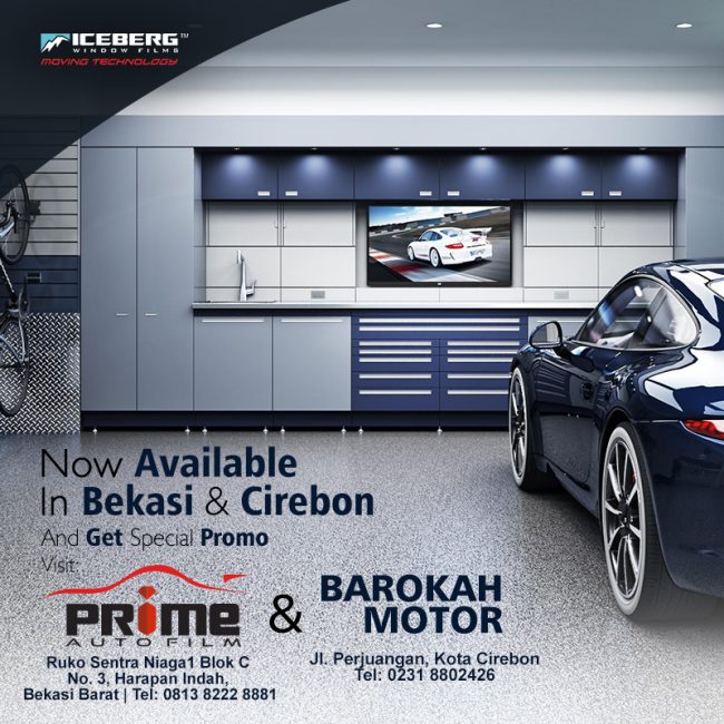 Grand Opening Prime Auto Film Bekasi dan Barokah Motor Cirebon