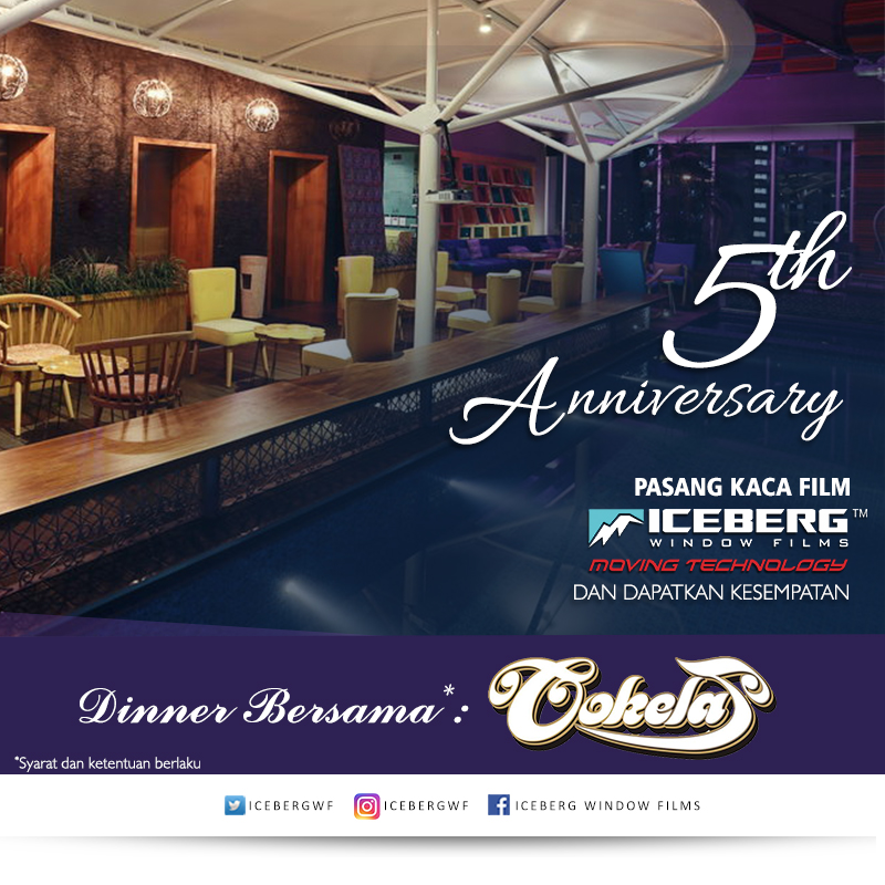 Dinner Konsumen Iceberg Window Films di Mercure Hotel