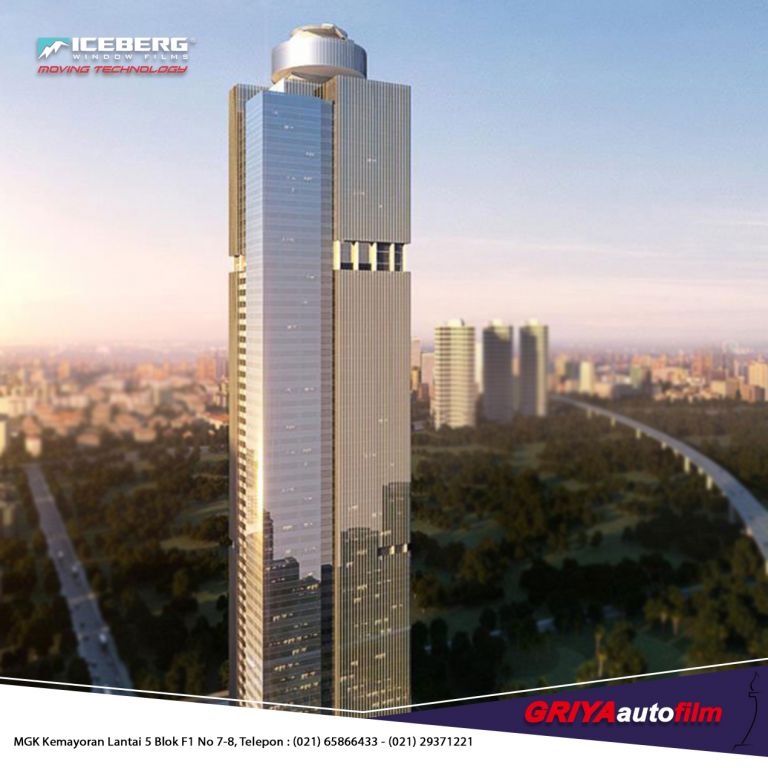 kaca film gedung