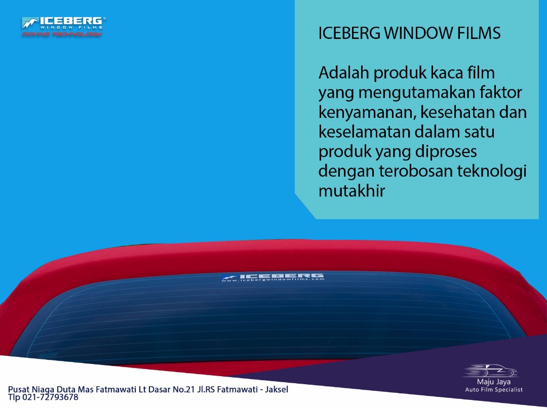 kaca film iceberg