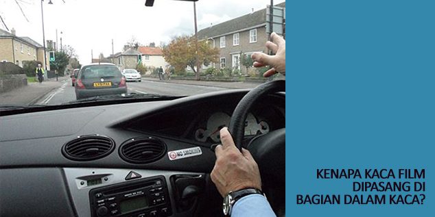 kaca film dipasang di bagian dalam kaca film dipasang di bagian dalam
